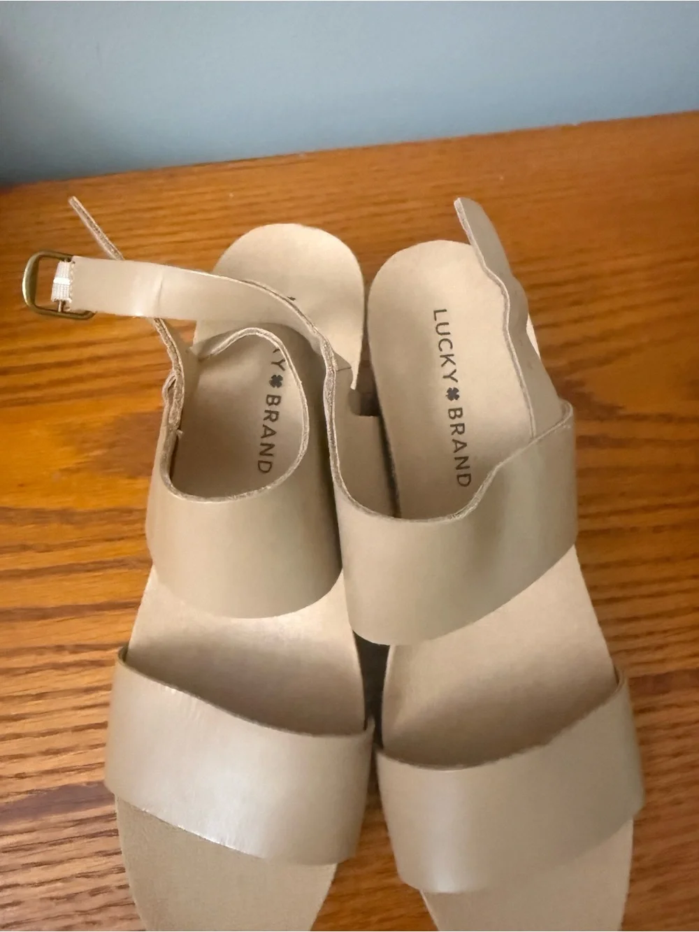 Lucky Brand chunky platform